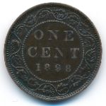Канада, 1 цент (1898 г.)