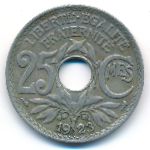 France, 25 centimes, 1923