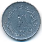 Турция, 50 куруш (1974 г.)