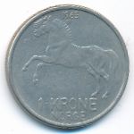 Норвегия, 1 крона (1963 г.)