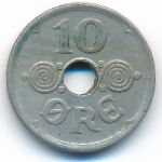 Denmark, 10 ore, 1941