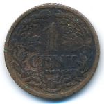 Нидерланды, 1 цент (1915 г.)
