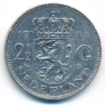 Нидерланды, 2 1/2 гульдена (1980 г.)