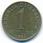 Австрия, 1 шиллинг (1986 г.)