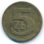 Польша, 5 злотых (1976 г.)