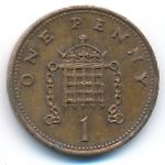 Великобритания, 1 пенни (1987 г.)