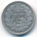 Chile, 5 centavos, 1919