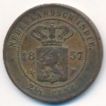 Нидерландская Индия, 2 1/2 цента (1857 г.)