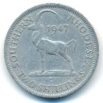 Southern Rhodesia, 2 shillings, 1947