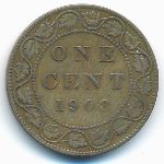 Канада, 1 цент (1908 г.)