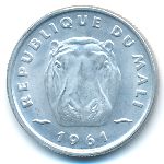 Мали, 5 франков (1961 г.)