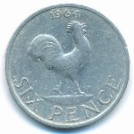 Малави, 6 пенсов (1964 г.)