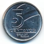Бразилия, 5 сентаво (1989 г.)