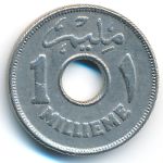 Egypt, 1 millieme, 1938