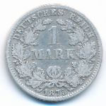 Германия, 1 марка (1875 г.)