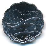 Багамские острова, 10 центов (2010 г.)