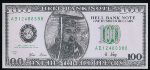 Ритуальные деньги., 100 долларов