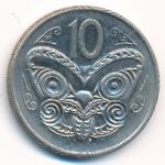 Новая Зеландия, 10 центов (1982 г.)