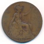 Великобритания, 1 пенни (1912 г.)