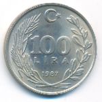 Турция, 100 лир (1987 г.)