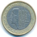 Нидерланды, 1 евро (2000 г.)