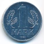 ГДР, 1 марка (1980 г.)