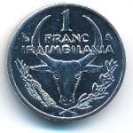 Мадагаскар, 1 франк (2002 г.)