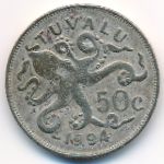 Тувалу, 50 центов (1994 г.)