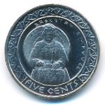 Индейская резервация Санта-Изабел., 5 центов (2012 г.)