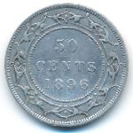Ньюфаундленд, 50 центов (1896 г.)