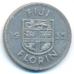 Фиджи, 1 флорин (1935 г.)