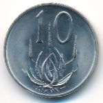 ЮАР, 10 центов (1972 г.)