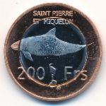 Сен-Пьер и Микелон., 200 франков (2013 г.)