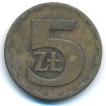 Польша, 5 злотых (1977 г.)