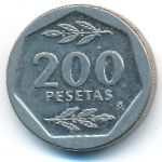 Испания, 200 песет (1988 г.)