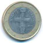 Кипр, 1 евро (2008 г.)