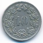 Швейцария, 10 раппенов (1961 г.)