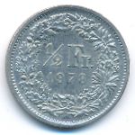 Швейцария, 1/2 франка (1978 г.)