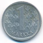 Finland, 1 markka, 1977