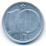 Чехословакия, 10 гелеров (1986 г.)