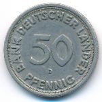 ФРГ, 50 пфеннигов (1949 г.)