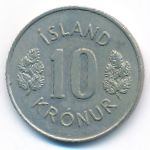 Исландия, 10 крон (1973 г.)