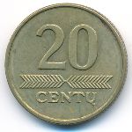 Lithuania, 20 centu, 1997
