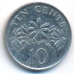Сингапур, 10 центов (2010 г.)