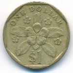 Сингапур, 1 доллар (1989 г.)