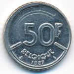 Бельгия, 50 франков (1987 г.)