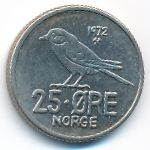 Норвегия, 25 эре (1972 г.)