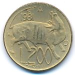 Сан-Марино, 200 лир (1981 г.)