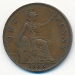 Great Britain, 1 penny, 1935