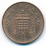 Великобритания, 1 пенни (1986 г.)